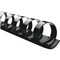 GBCreg; Plastic Binding Combs 5/8quot; Diameter Black 25 Combs/Box